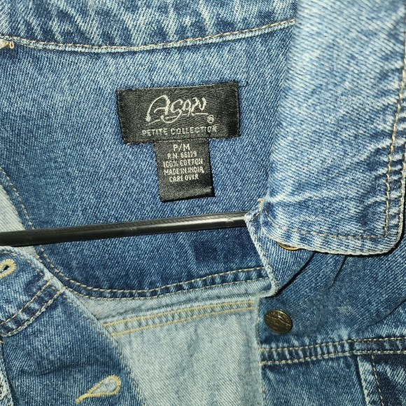 Giraffe Jean jacket embroidered - Picture 2 of 5